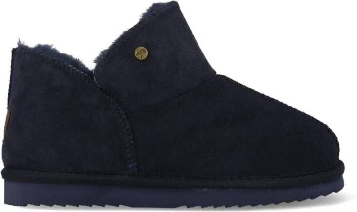 Warmbat Pantoffels Willow Wlw321045 Donker Blauw , Blauw, Dames