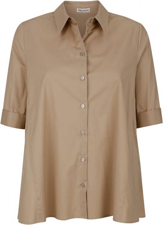 alba moda Blouse in uitlopend model Zand