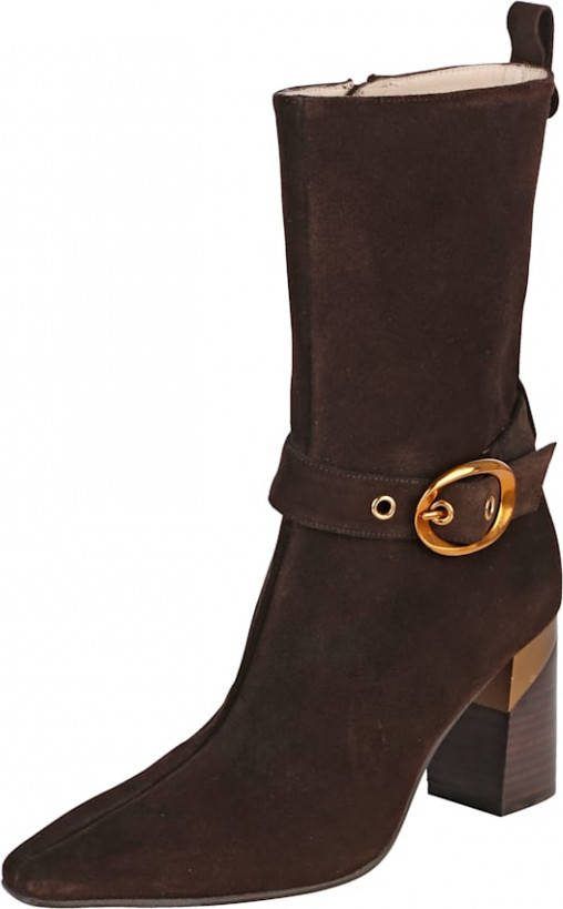 alba moda Enkellaarsje Bruin