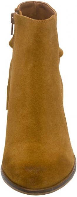alba moda Enkellaarsje Cognac