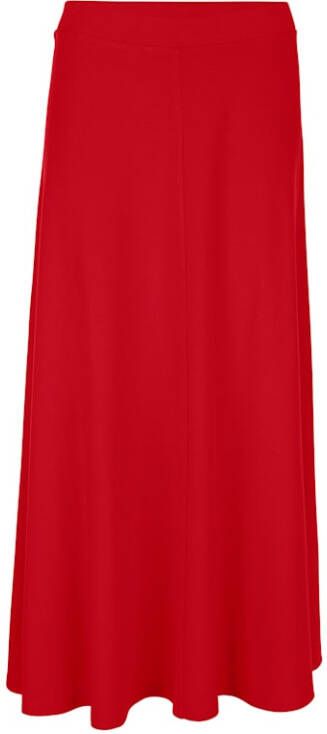 alba moda Rok in uitlopend model Rood