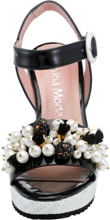 alba moda Sandaaltje Zwart