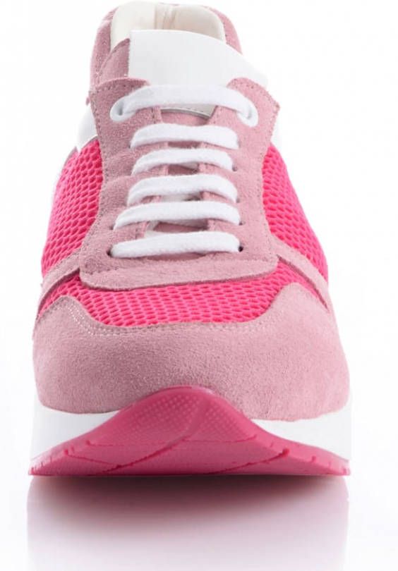 alba moda Sneaker in een vrouwelijke kleur Pink/Wit/Roze