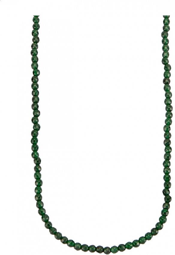 KLiNGEL Collier van kwartskralen Groen