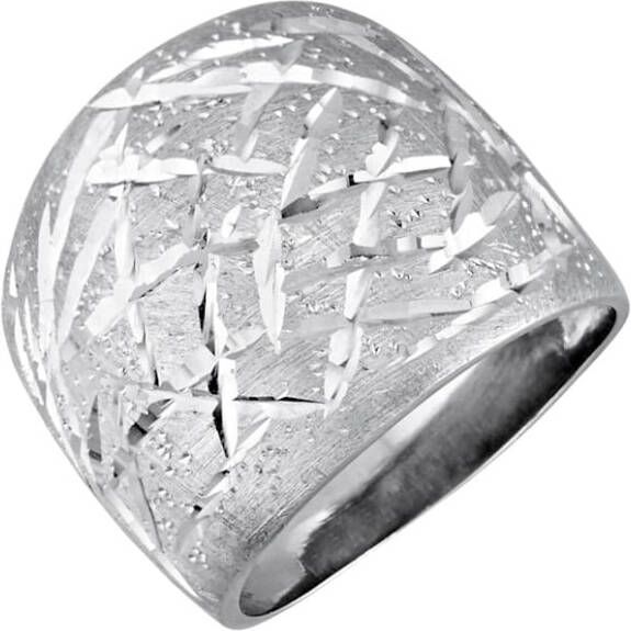 MONA Damesring van echt zilver Zilverkleur