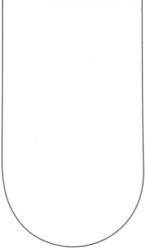 KLiNGEL Gourmetteketting van platina Zilverkleur