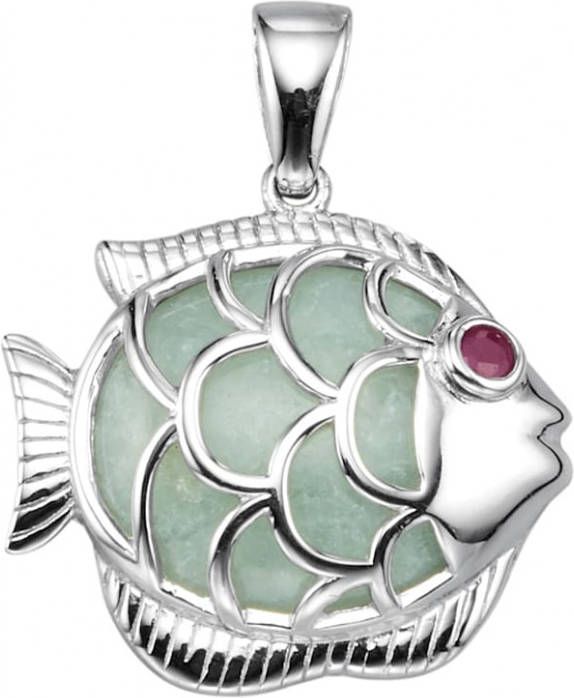 KLiNGEL Hanger Vis van verguld zilver Zilverkleur