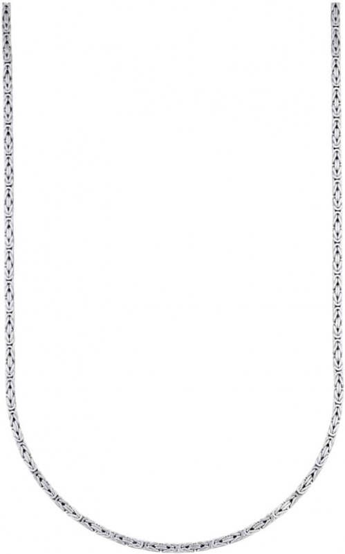 KLiNGEL Koningsketting van echt zilver Zilverkleur