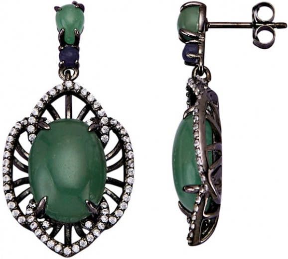 KLiNGEL Oorbellen Groen