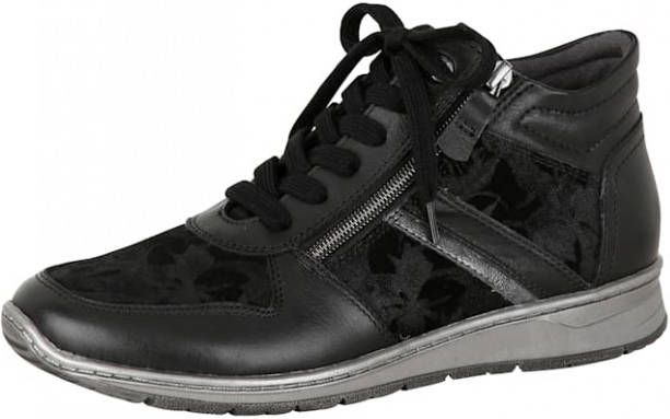 Naturläufer Hoge veterschoen Zwart