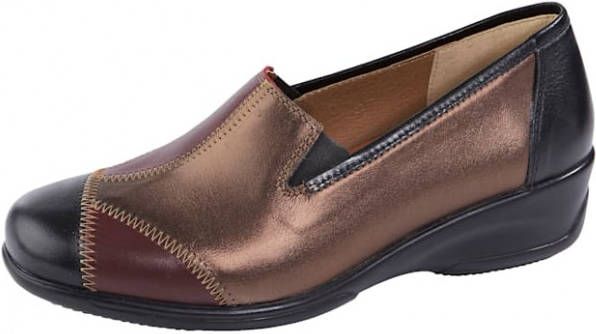 Naturläufer Instapper in een harmonieuze kleurencombinatie Zwart/Bronskleur