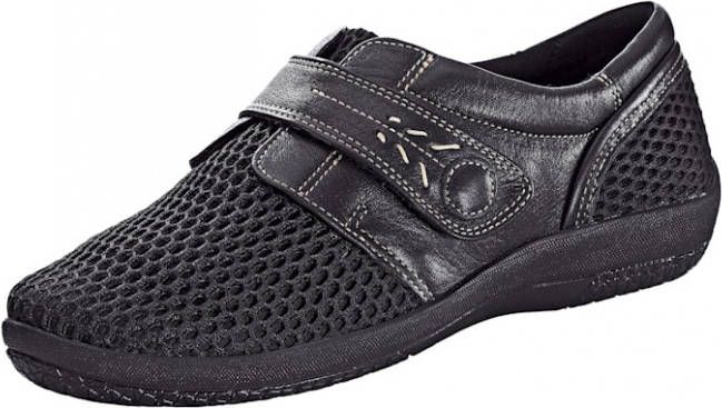 Naturläufer Instapper van elastisch textielmateriaal Zwart