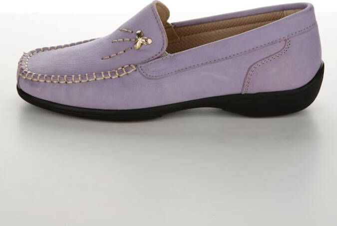 Naturläufer Mocassin in zomers design Lila