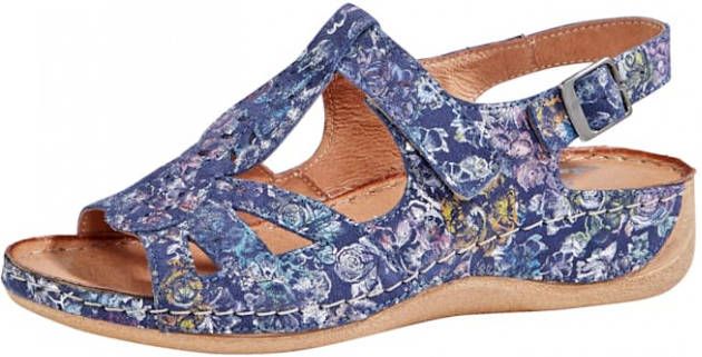 Naturläufer Sandaaltje Blauw/Multicolor