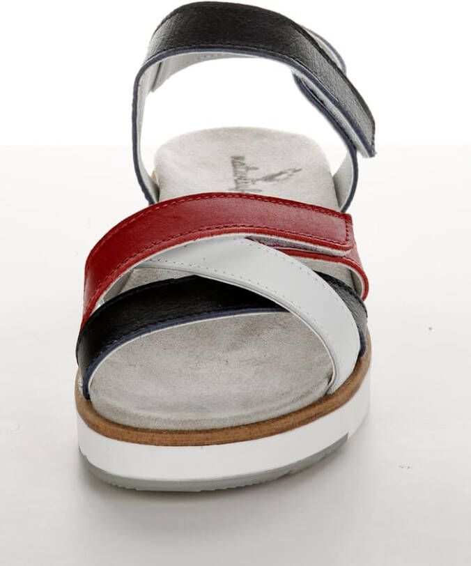 Naturläufer Sandaaltje Blauw/Wit/Rood