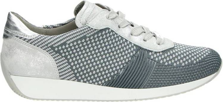 Ara Fusion 4 lage sneakers zilver - Damesschoenen.nl