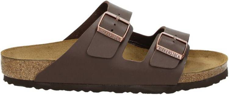 Birkenstock Arizona slippers bruin