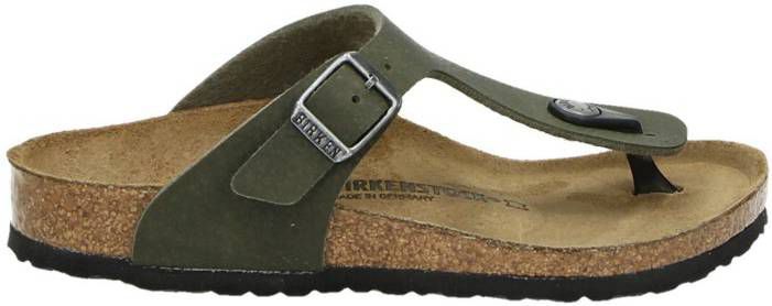 Birkenstock Gizeh teenslippers groen