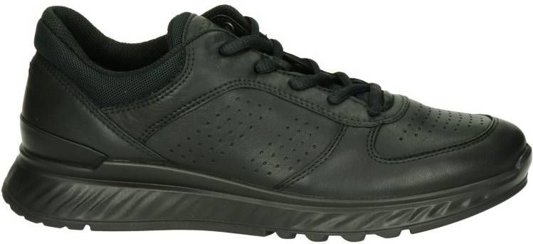 Ecco Exostride comfort leren sneakers zwart