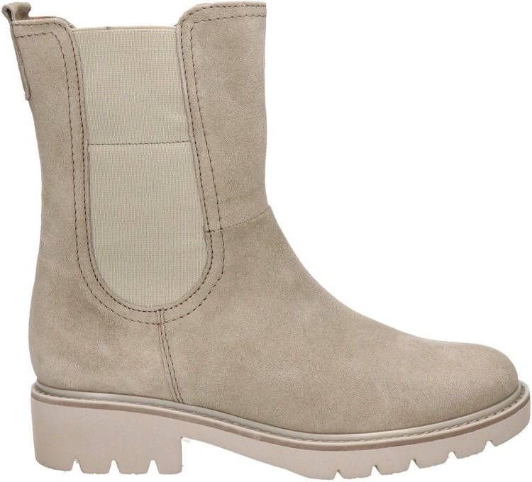 Gabor suède chelsea boots taupe