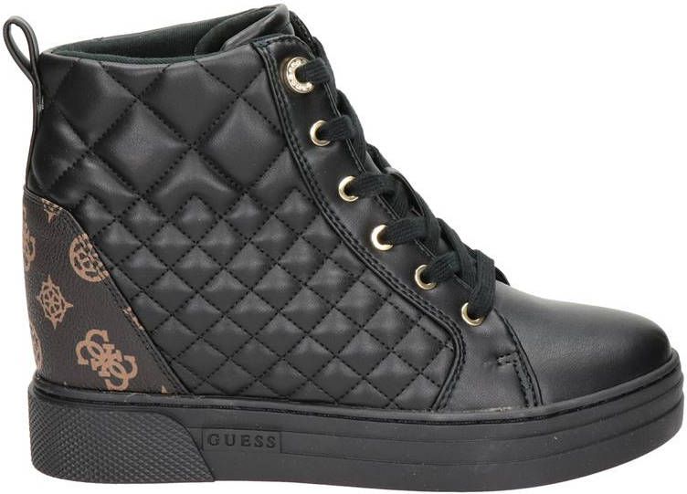 Zwarte GUESS Lage sneakers SALERNO | Omoda