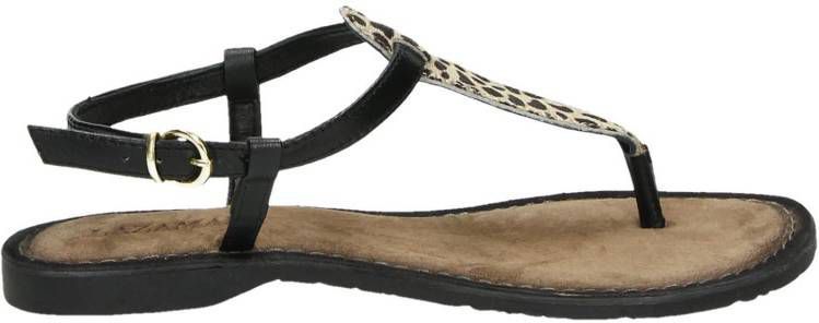 Lazamani sandalen zwart