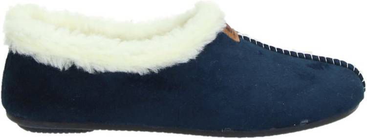 Nelson Home pantoffels donkerblauw