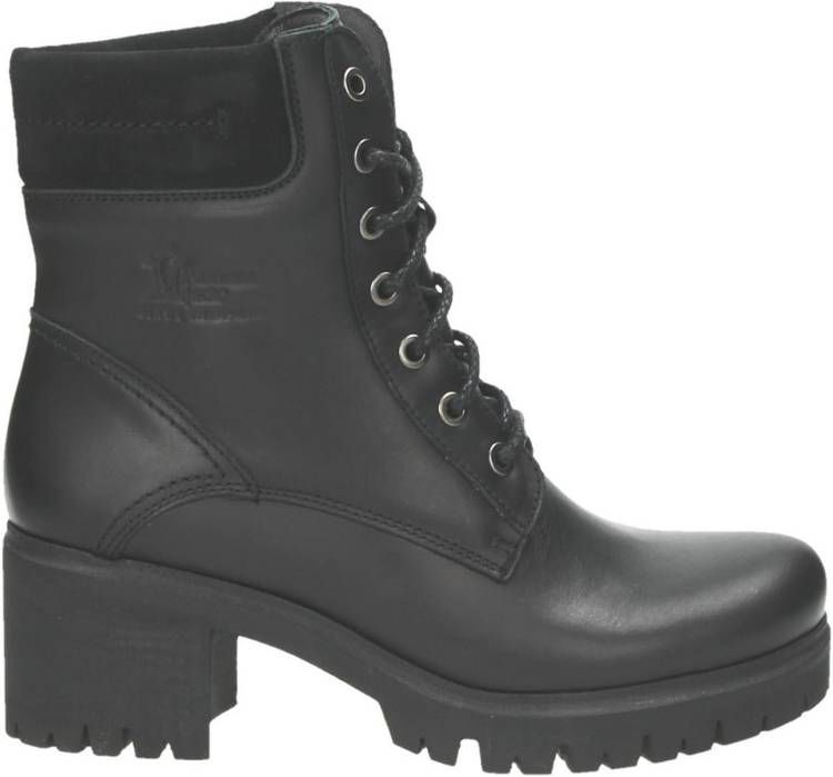 Panama Jack Phoebe veterboots zwart