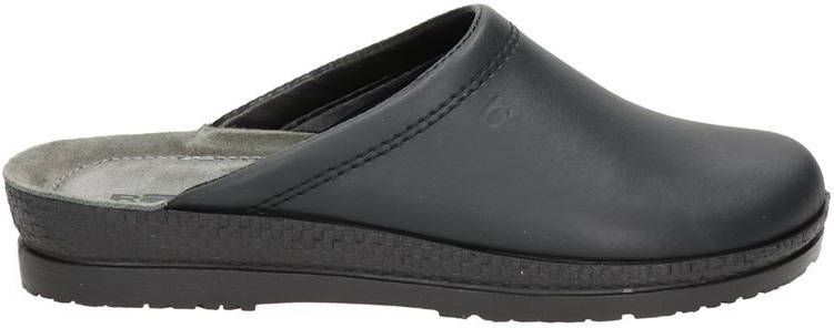 Rohde leren pantoffels zwart