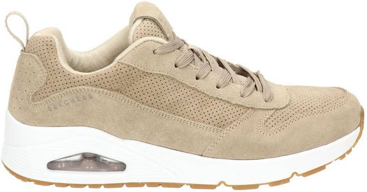 Skechers Street suède sneakers beige