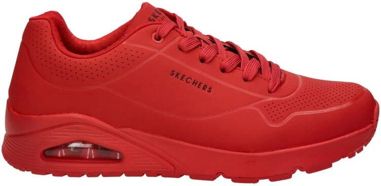 Skechers Street Uno sneakers koraalrood