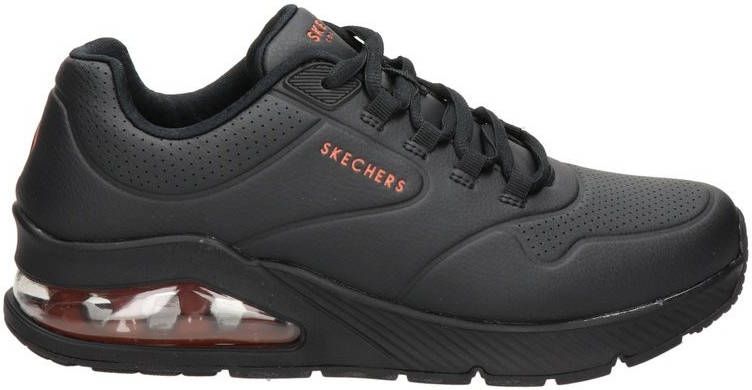 Skechers Uno 2 sneakers zwart/rood