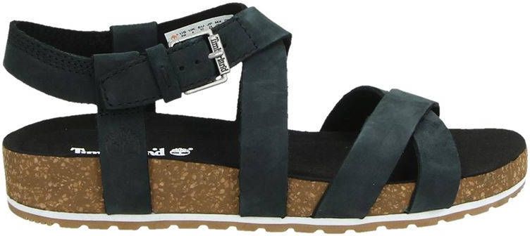 Timberland Malibu Waves nubuck sandalen zwart
