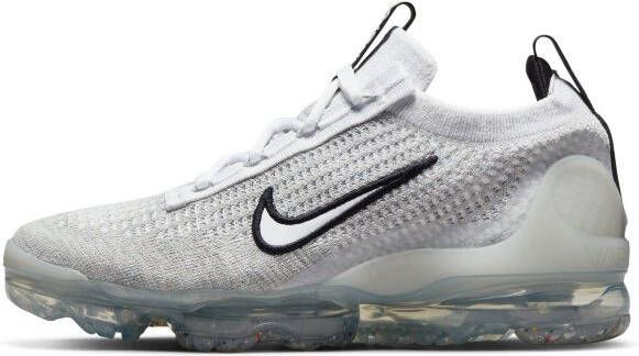 Nike Air VaporMax 2021 Junior White/Black/Metallic Silver/White