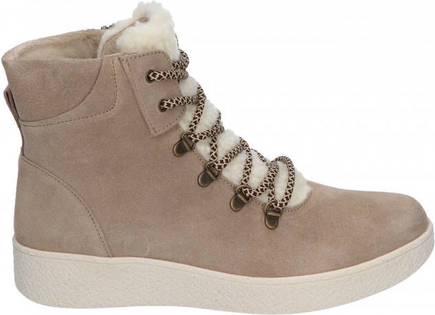 Cypres Soft Pepper Avola Beige Suede G+ Wijdte Boots