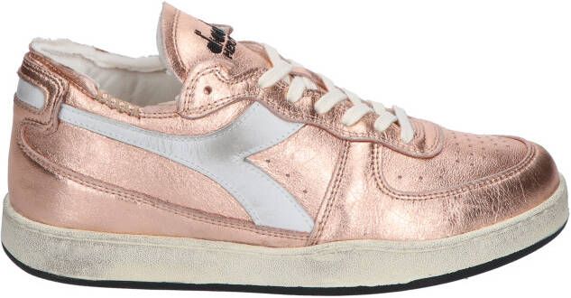 Diadora Heritage Mi Basket Row Cut Used Pink Cloud Lage sneakers