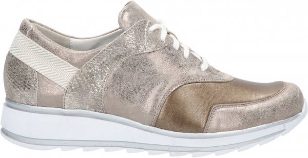 Durea 6225 688K Taupe Brons K Wijdte Veterschoenen