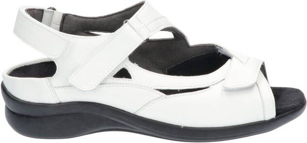 Durea 7408 218H Wit H Wijdte Sandalen