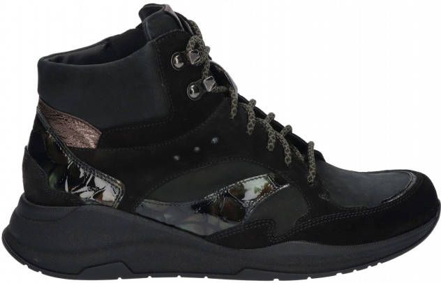 Durea 9755 685H Zwart H Wijdte Veterschoenen