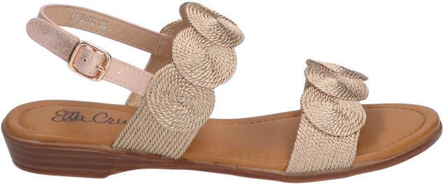 Ella cruz Reinarda Champagne Sandalen