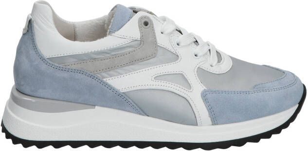 Gabor 26.596.30 silber/lagun/weiss Veterschoenen