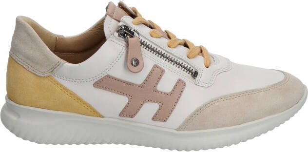 Hartjes Breeze Beige Multi Color H Wijdte Veterschoenen