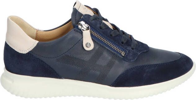 Hartjes Breeze Dark Blue G Wijdte Veterschoenen
