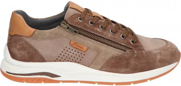 Sioux 38673 Turibio 702 Sesamo Avola J Wijdte Veterschoenen