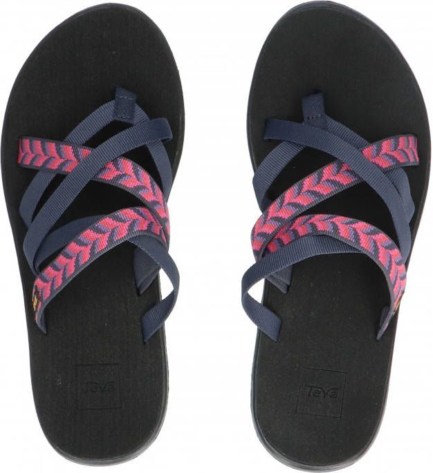 Teva Voya Zillesa Blue Slippers