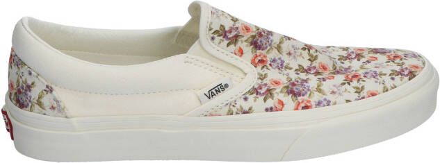 Vans Classic Slip On Floral Marsh Mallow Lage sneakers