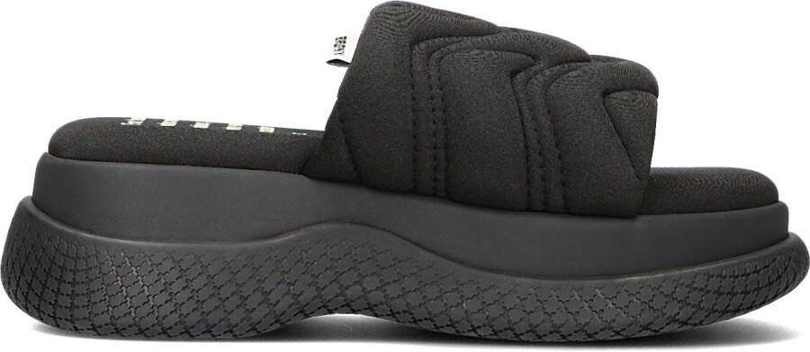 Bronx Zwarte Slippers Bru te 1