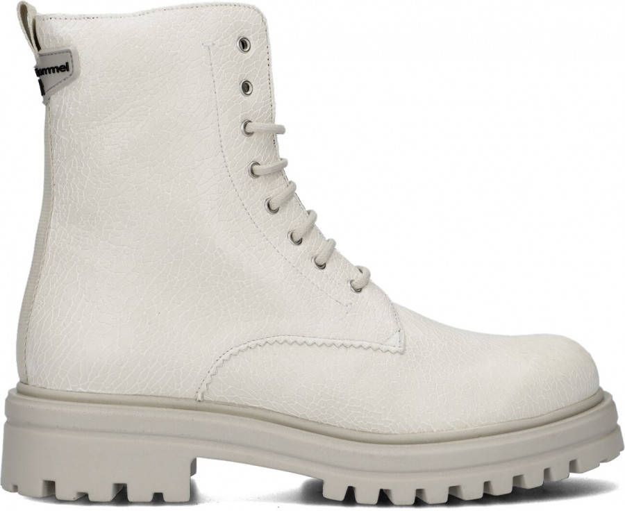 Floris Van Bommel Witte Veterboots Sfw 50125