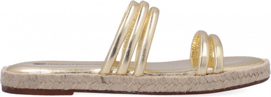 Fred de la Bretoniere Gouden Slippers 154010004
