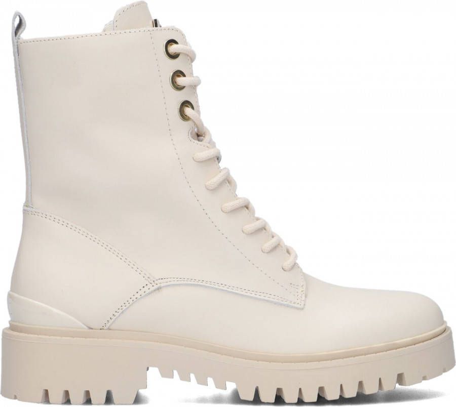 Guess Olone Combat Boots , Wit, Dames